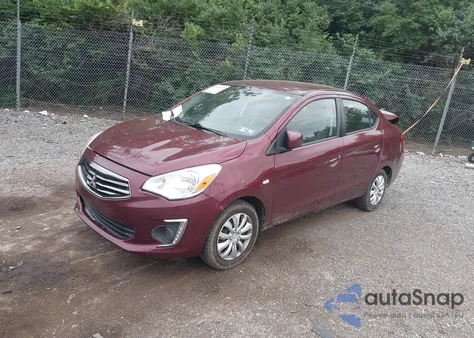 2017 Mitsubishi Mirage G4 Es from USA, damaged, VIN ML32F3FJ9HHF13291